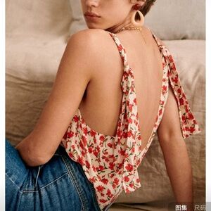 French style blouse (not Sezane)